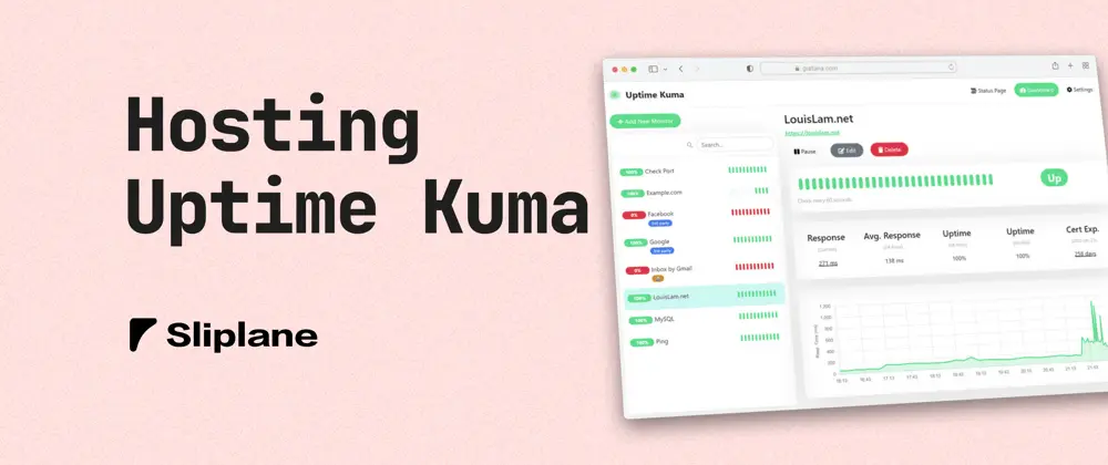 Wie du Uptime Kuma hostest